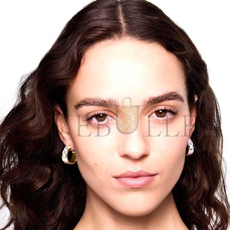 l0vis Vvtt0n nanogram enamel earrings m01831